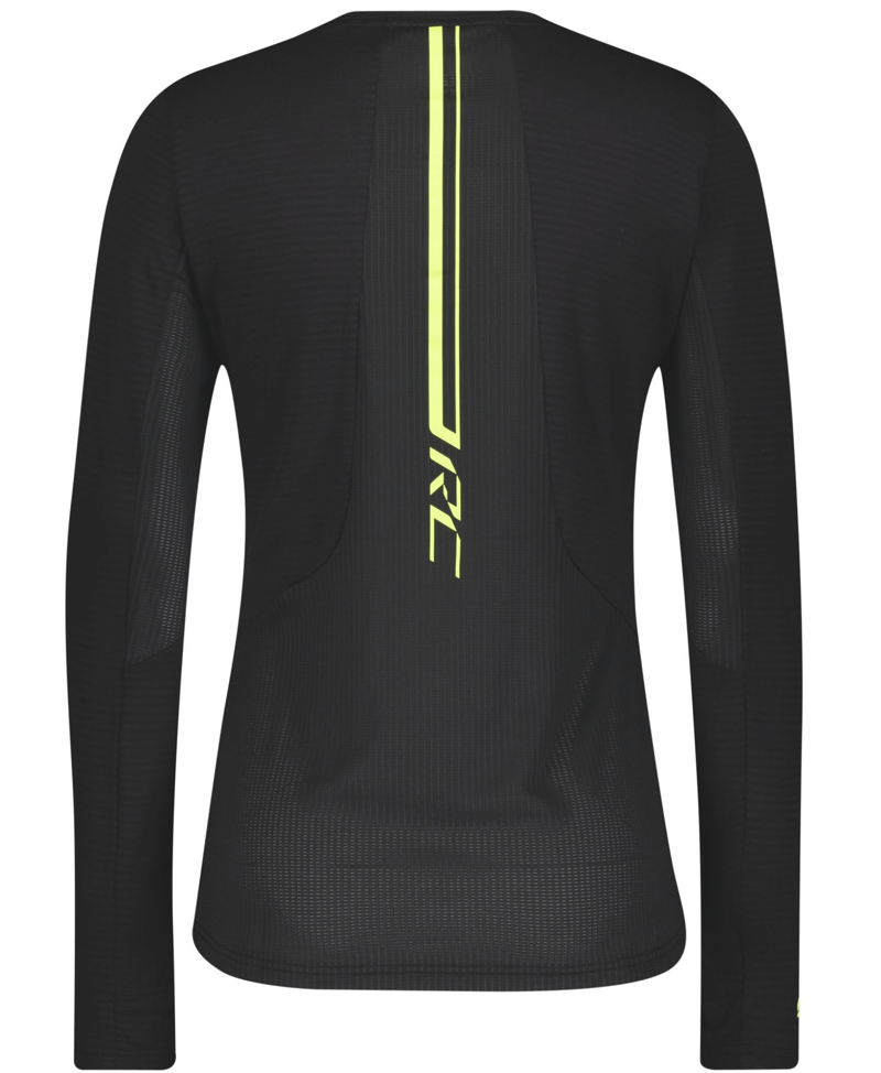 Scott RC Run Womens Long Sleeve Shirt - Black Yellow-1
